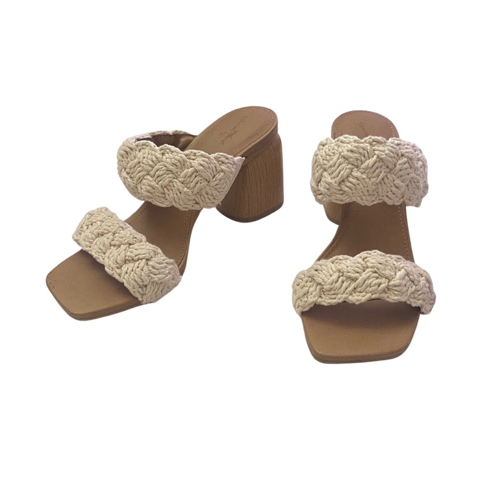 Universal Thread Braided Block Heel Sandals
